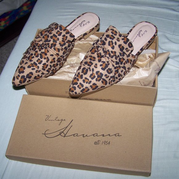 Vintage Havana Shoes - Vintage Havana NWB Leopard Shoes Sz 6.5